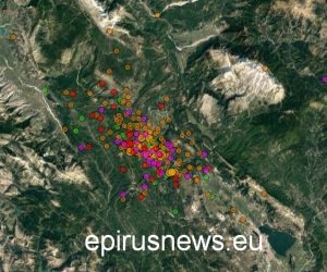 Οι σημαντικότερες από τις 225 σεισμικές δονήσεις των τελευταίων 24 ωρών.